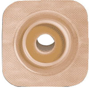 Sur-fit Natura Stomahesive Flexible Pre-cut Wafer 5" x 5" Stoma 1-3/4" (Box of 10)