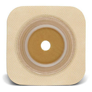 Sur-fit Natura Stomahesive Cut-to-fit Flexible Wafer 4" x 4" Flange 1-1/2" Tan (Box of 10)