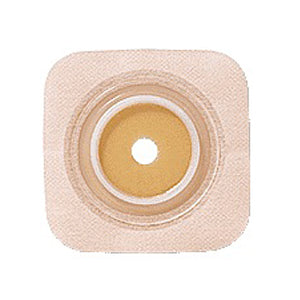 Sur-fit Natura Stomahesive Cut-to-fit Flexible Wafer 4" x 4" Flange 1-1/4" Tan (Box of 10)