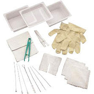 Complete Tracheostomy Cleaning Tray without Gloves