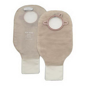 New Image 2-Piece Drainable Pouch 2-1/4" with Filter, Transparent (Box of 10)