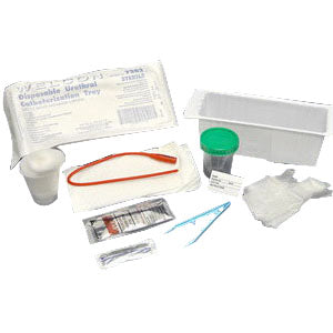 Female Catheter Kit with Plastic Wallet 8 Fr
