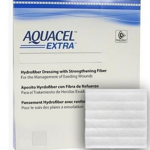 Aquacel Extra 2" X 2" Hydrofiber Wound Dressing (Box of 10)