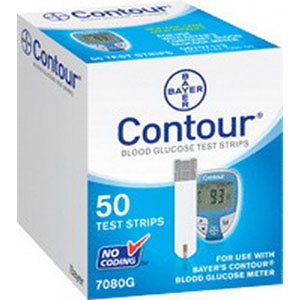 Contour Microfill Blood Glucose Test Strip (50 count) (Box of 50)