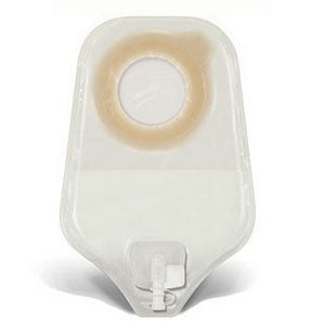Esteem synergy 2-Piece Urostomy Pouch Fits Stoma Size 7/8" to 1-1/4", Transparent (Box of 10)
