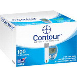Contour Microfill Blood Glucose Test Strip (100 count) (Box of 100)