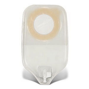 Esteem synergy 2-Piece Urostomy Pouch Fits Stoma Size 7/8" to 1-1/4", Transparent (Box of 10)