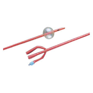 Bardex I.C. Coude 3-Way Specialty Foley Catheter 18 Fr 30 cc (Case of 5)