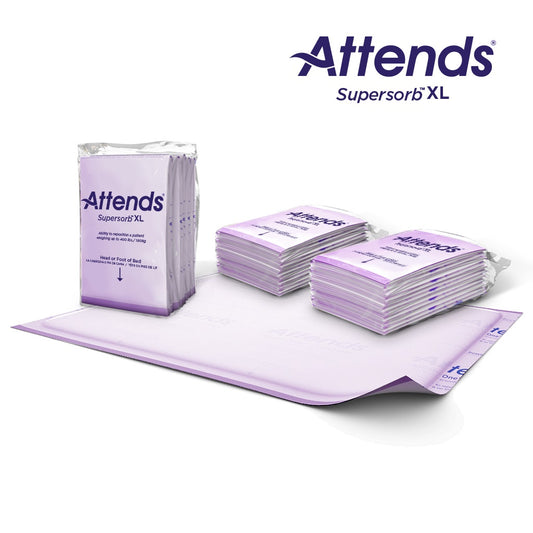 Attends Supersorb XL Bariatric Underpad 36" x 51" (Package of 5)