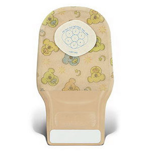 Little Ones 1-Piece Drainable Pouch 0" to 9/10", Transparent (Box of 10)
