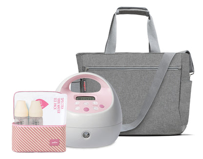 Spectra S2 Plus Breast Pump With Grey Tote