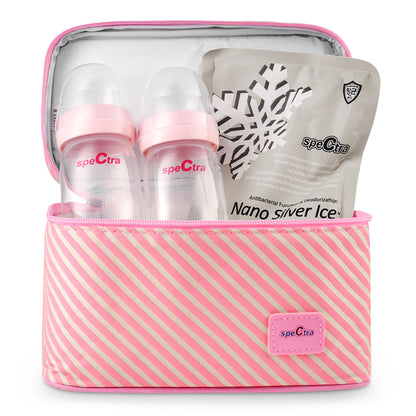 Spectra 9 Plus Bundle With Tote & Pink Cooler Kit