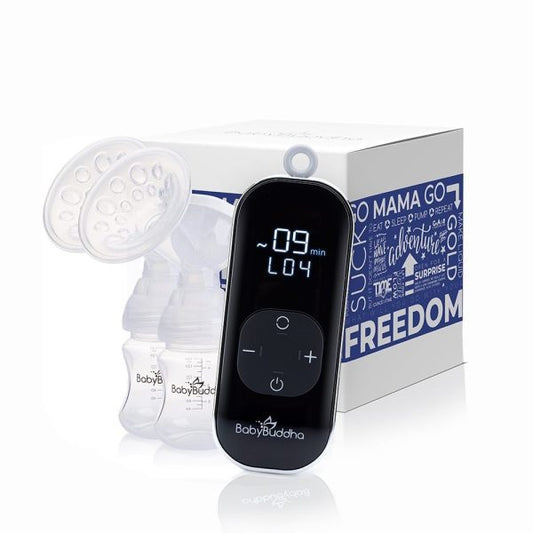 BabyBuddha 2.0 Double Electric Breast Pump Complete Kit - REPLACES BBP423656 (Case of 12)