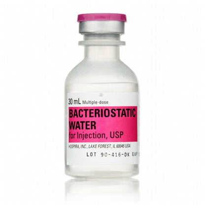 Peptide reconstitution kit with Pfizer bacteriostatic water 30mL